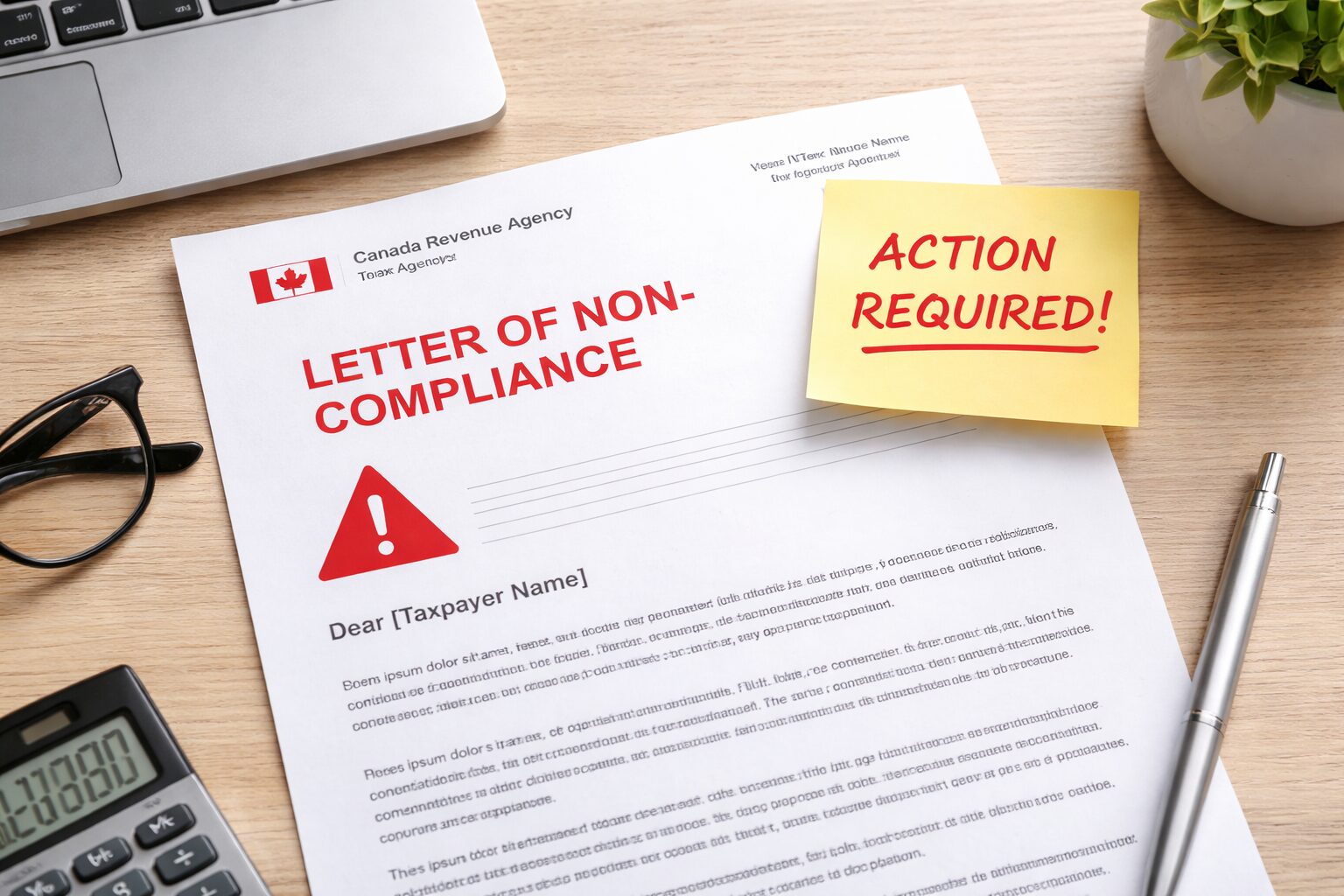 Cra non-compliance